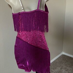 Glitter romper size S/M used once